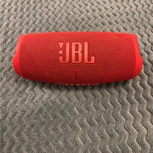 JBL Vibrant Red Bluetooth Speaker
